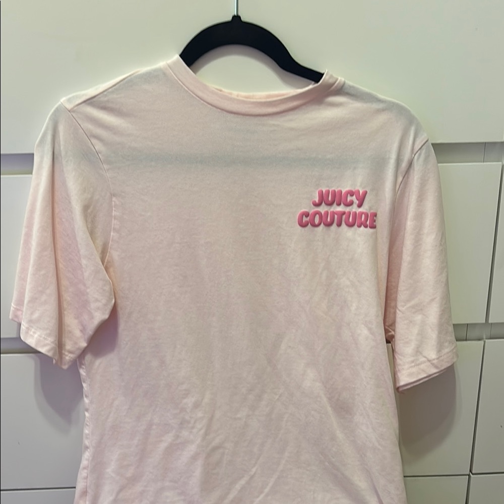 Juicy Couture Soft Pink Short Sleeve Tee